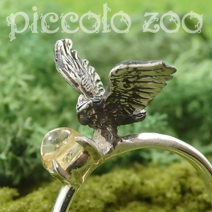 フクロウリング(ブラック)