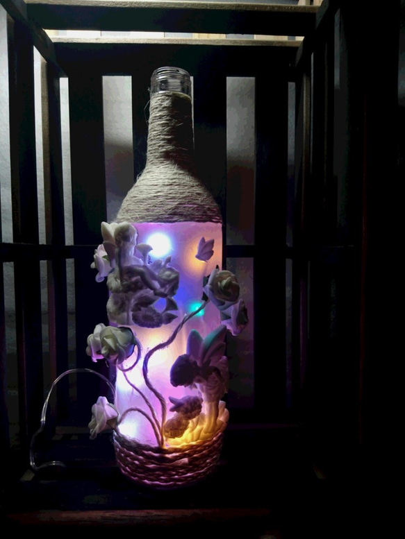 リメイクボトル（妖精） LED電飾 1枚目の画像