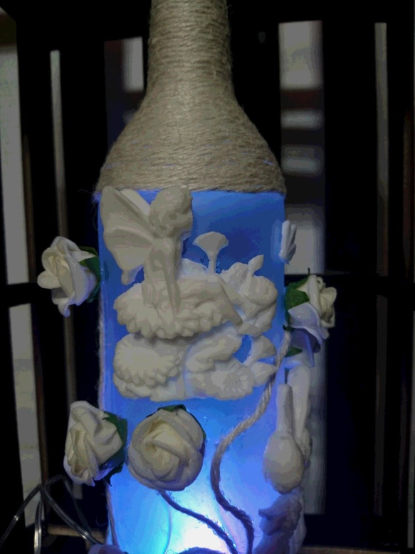 リメイクボトル（妖精） LED電飾 6枚目の画像