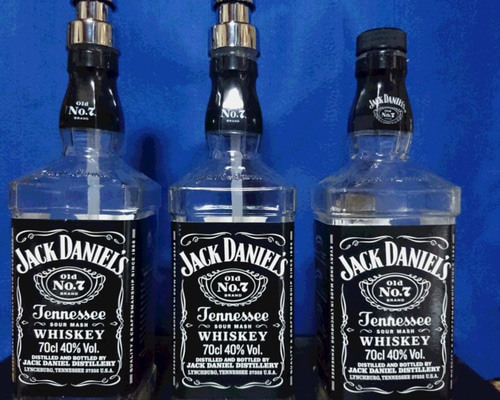 非売品 ジャックダニエル ディスプレイスタンド JACK DANIEL’S アサヒ ジャック ダニエル ブラック(Old No.7) 700ml【別送品