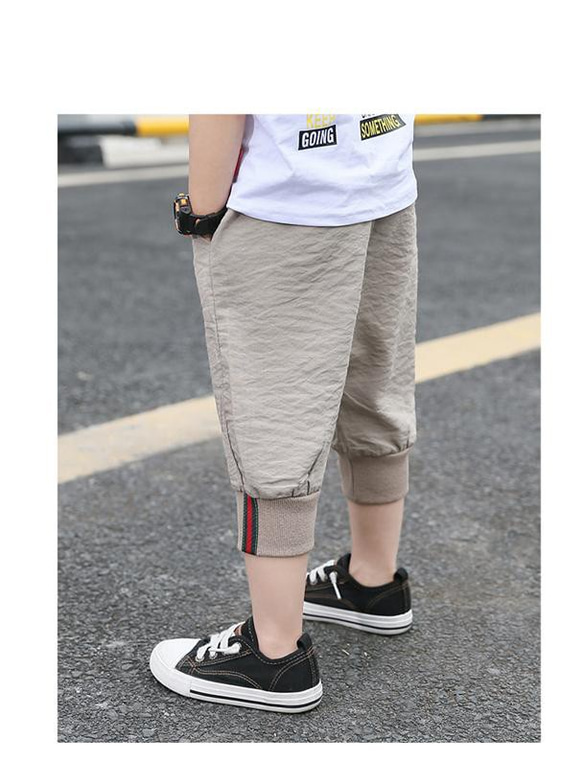 “ Mini Swag Present Target”兒童男孩男孩棉質Samuel褲子HIP HOP Jas JAZZ Rock 第5張的照片