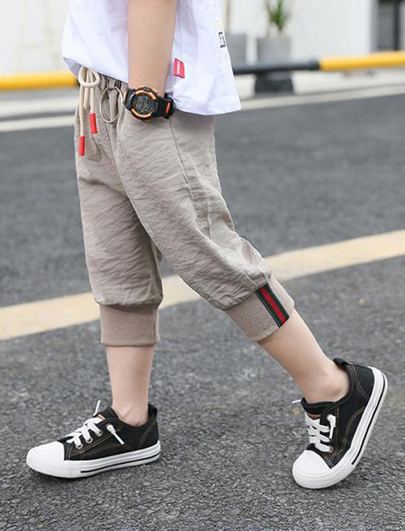 “ Mini Swag Present Target”兒童男孩男孩棉質Samuel褲子HIP HOP Jas JAZZ Rock 第6張的照片