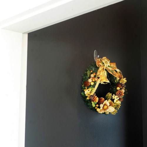 No153 でっかいリボンとリンリンベル♪キラキラクリスマスリース❅2024 No153 でっかいリボンとリンリンベル♪キラキラクリスマスリース❅2024