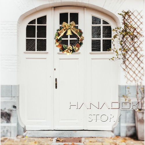 幸せを呼ぶ」クリスマス リングベル リース リース HANADOKI