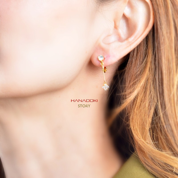 NEW／モニター価格実施中♪ スワロフスキー ジルコニア ピアス 