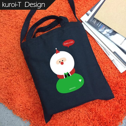 【kuroi-T 客製】聖誕禮物 直式帆布包 聖誕節系列3款 第1張的照片