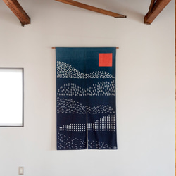 藍染 しめ縄飾り 暖簾 その他インテリア雑貨 すずなが 通販 16901137