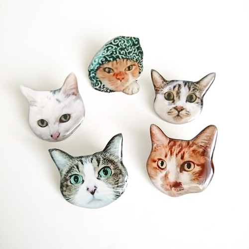 愛猫 愛犬 オーダーブローチ おもちゃ・ペット小物 SHIZUKU handmade