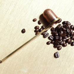 舀一勺清晨香Ⅴ   銅  咖啡量匙 (Ag No. 036) 第2張的照片