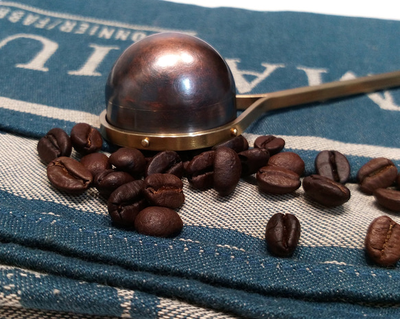 舀一勺清晨香10號  銅  咖啡量匙 (Ag No. 051) 第3張的照片