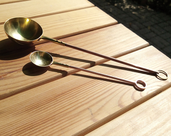 就是要攪和攪和 4號  銅   銅製迷你攪拌匙 (Ag No. 069) 第4張的照片