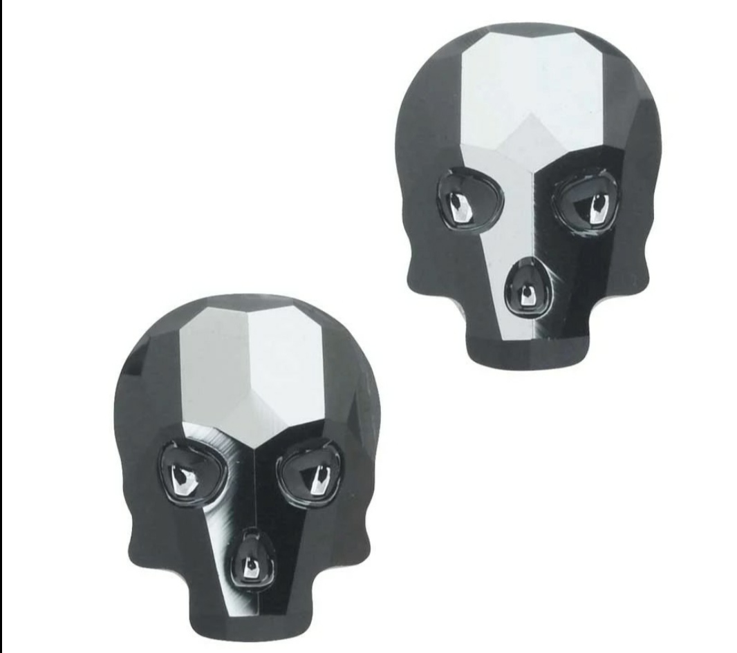 スワロフスキー N The Skull Jet Hematite スカル どくろ スワロフスキー N The Skull Jet Hematite スカル どくろ