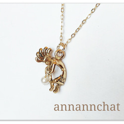 大きなココペリ　スチール　ウインドチャーム 大きなココペリ スチール ウインドチャーム