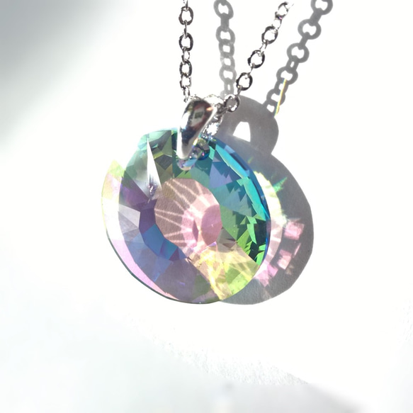 スワロフスキー　花冠ダック 稀少 スワロフスキー クリスタル パラダイスシャイン sun