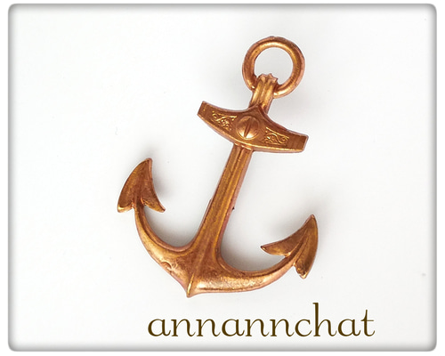 マリン　アンティーク　イカリ真鍮 マリンアンティークイカリ真鍮