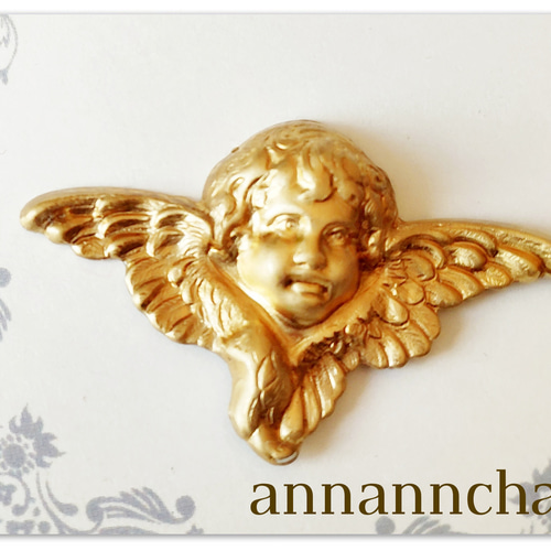 アンティーク  天使の彫刻 ブローチ アイボリー天使ブローチ – ETALAGE（エタラージュ）