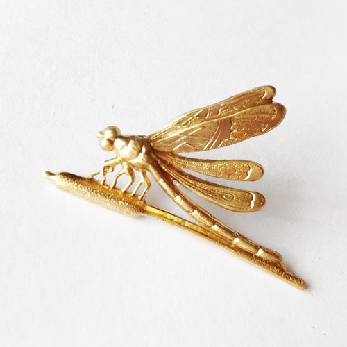 JANUS ビンテージトンボのブローチ　動く尾を持つ JANUS ビンテージトンボのブローチ 動く尾を持つ JANUS ビンテージ