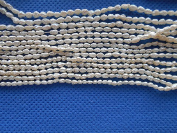 淡水真珠１連 素材販売　５本セット 4枚目の画像