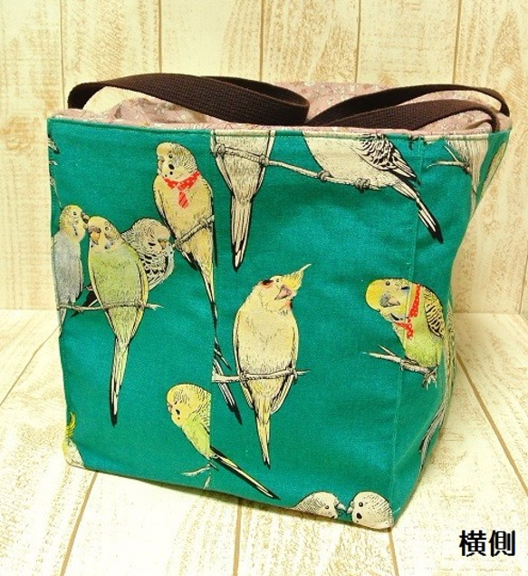 攜帶小鳥的袋子M Sekisei parakeettes *判處鳥類* Okame等（門診袋，手機等） 第3張的照片