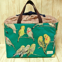 攜帶小鳥的袋子M Sekisei parakeettes *判處鳥類* Okame等（門診袋，手機等） 第5張的照片