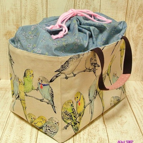 銀蓮歩様専用鳥かごキャリーバッグ 【公式通販】