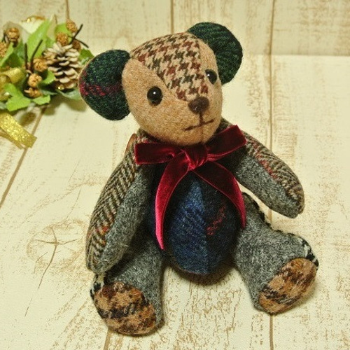 DAKS ダックス ハリスツイード テディベア 当選品 非売品 ぬいぐるみ