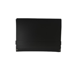 NCL（BLACK）SToLY Leather Clutch Bag/ストーリー レザー クラッチバッグ（牛革） 2枚目の画像