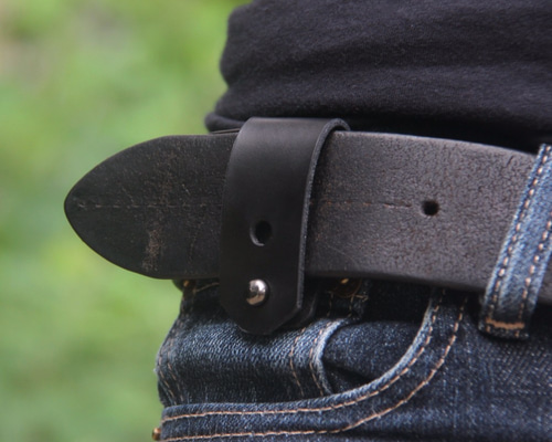 国産本革＊4色]ベルトループ NBL その他ファッション雑貨 SToLY 通販