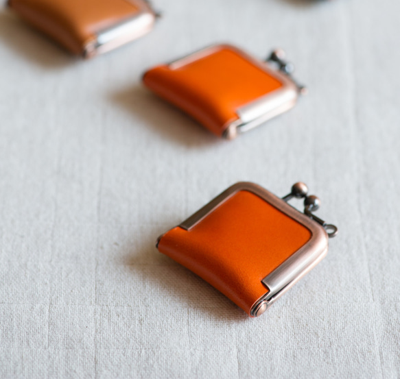 ミニがま口の指輪ケース 1枚目の画像