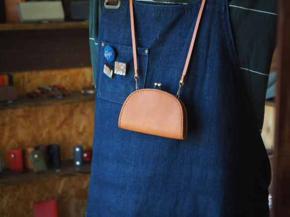 内マチがま口の小銭入れ 4枚目の画像