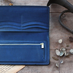 古布型染　長財布　ハンドメイド　藍染 古布型染 長財布 ハンドメイド 藍染 古布型染 長財布 ハンドメイド