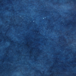 藍染革[migaki] 　文庫本ブックカバー（真鍮しおり付）【星雲】 2枚目の画像