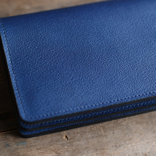 藍染革[shiboai] 長財布 長財布 enku／kenichi_harada 通販 9215214