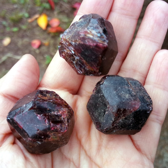 お選びください◇特大ガーネット原石1点 天然石 HAYSTONE 通販