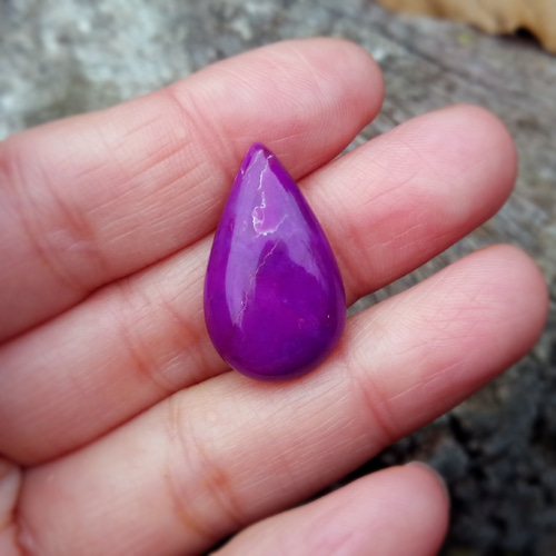 しずく◇赤紫スギライトルース24mm/11.5ct 天然石 HAYSTONE 通販 