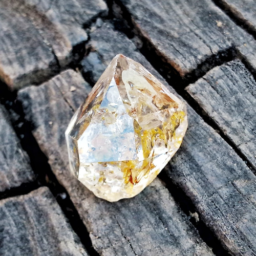 超大型ピンク蛍光◇オイルインクォーツ20mm17ct 天然石 HAYSTONE