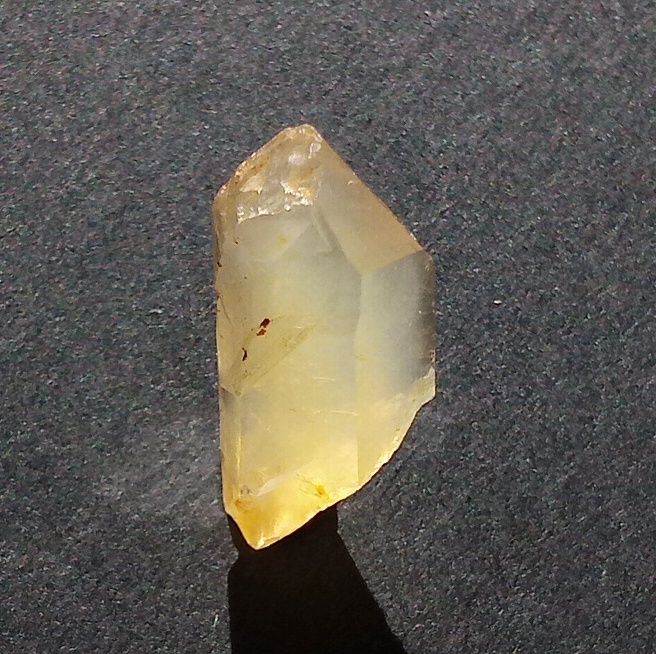 レモン水晶 国産鉱物 奈良 希少 レモン水晶 国産鉱物 奈良 希少