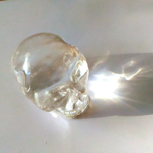 クリア◇水晶スカル◇カービング 天然石 HAYSTONE 通販 6769087