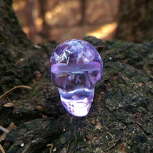 大きなアメジストスカル 大きなアメジストスカル