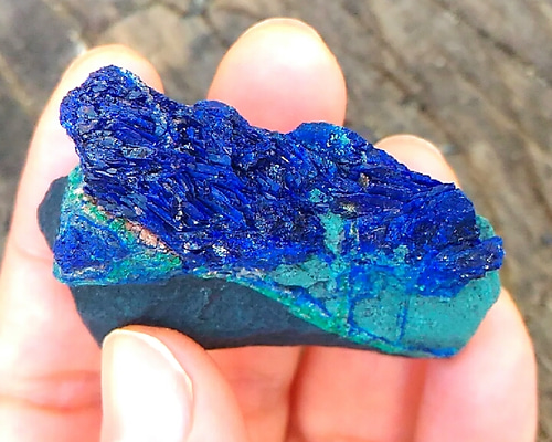 【ためさん】天然アズライト原石(約2.8kg) ためさん】天然アズライト原石(約2.8kg) ためさん】天然アズライト原石