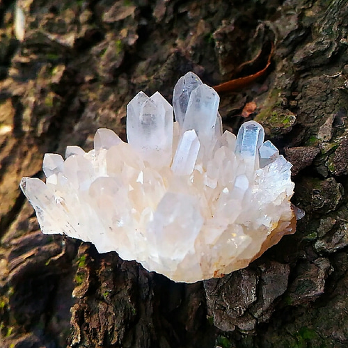 山梨県黒平産水晶磨き 350g 天然石販売 名取貴石 天然石原石