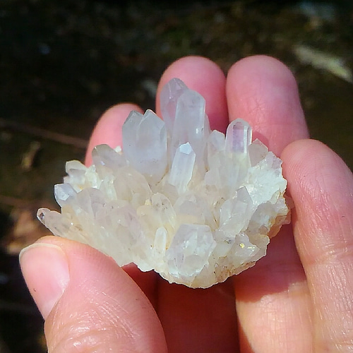 天川村◇国産水晶クラスター 天然石 HAYSTONE 通販 6978196｜Creema