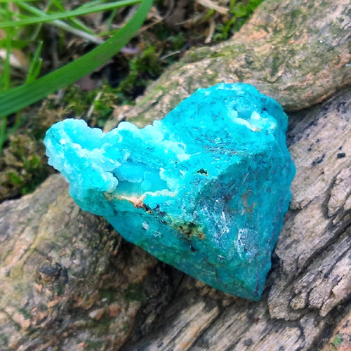 水色◇ジェムシリカ原石30x23x14mm 天然石 HAYSTONE 通販