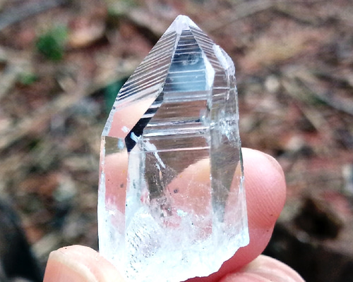 ガネーシュヒマール ラパ産 コロンビアレムリアンの様な条線のポイント1 1_0ad6ed8d737c67a0783b33bfe4a7