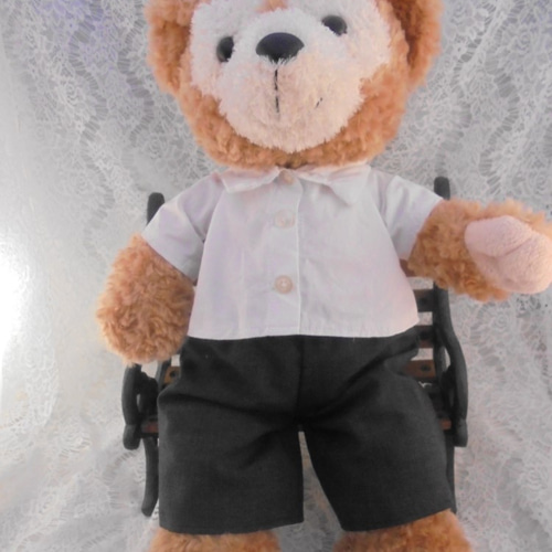 スーツダッフィー＊5点セット＊Sサイズ43cm その他人形 らら12