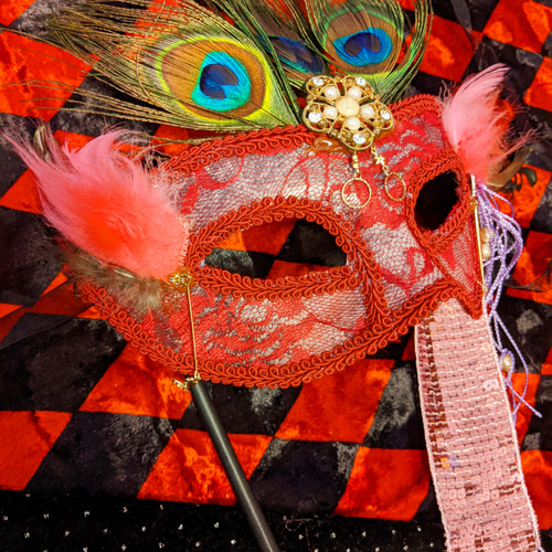 Creema限定 仮面舞踏会 ベネチアン仮面 ハロウィンパーティー ペルソナ