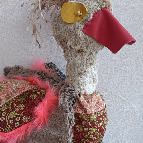 creema限定 ドードーと生きろ！ moda生地を使った ドードー鳥