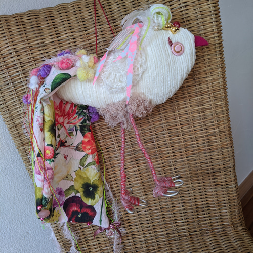 Creema限定 華やぐ鳳凰 尾長鳥 花園おっぽ インテリア雑貨 癒やしの