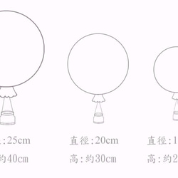 【美好製所】花園系列 盛花/手工熱氣球(中型) 第5張的照片