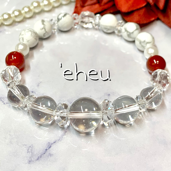 クリスタル 骨【パワーストーン・オーダーメイドネックレス